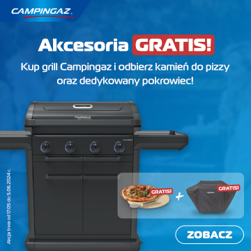 Regulamin akcji promocyjnej - Kup grill Campingaz i odbierz kamień do pizzy oraz dedykowany pokrowiec!