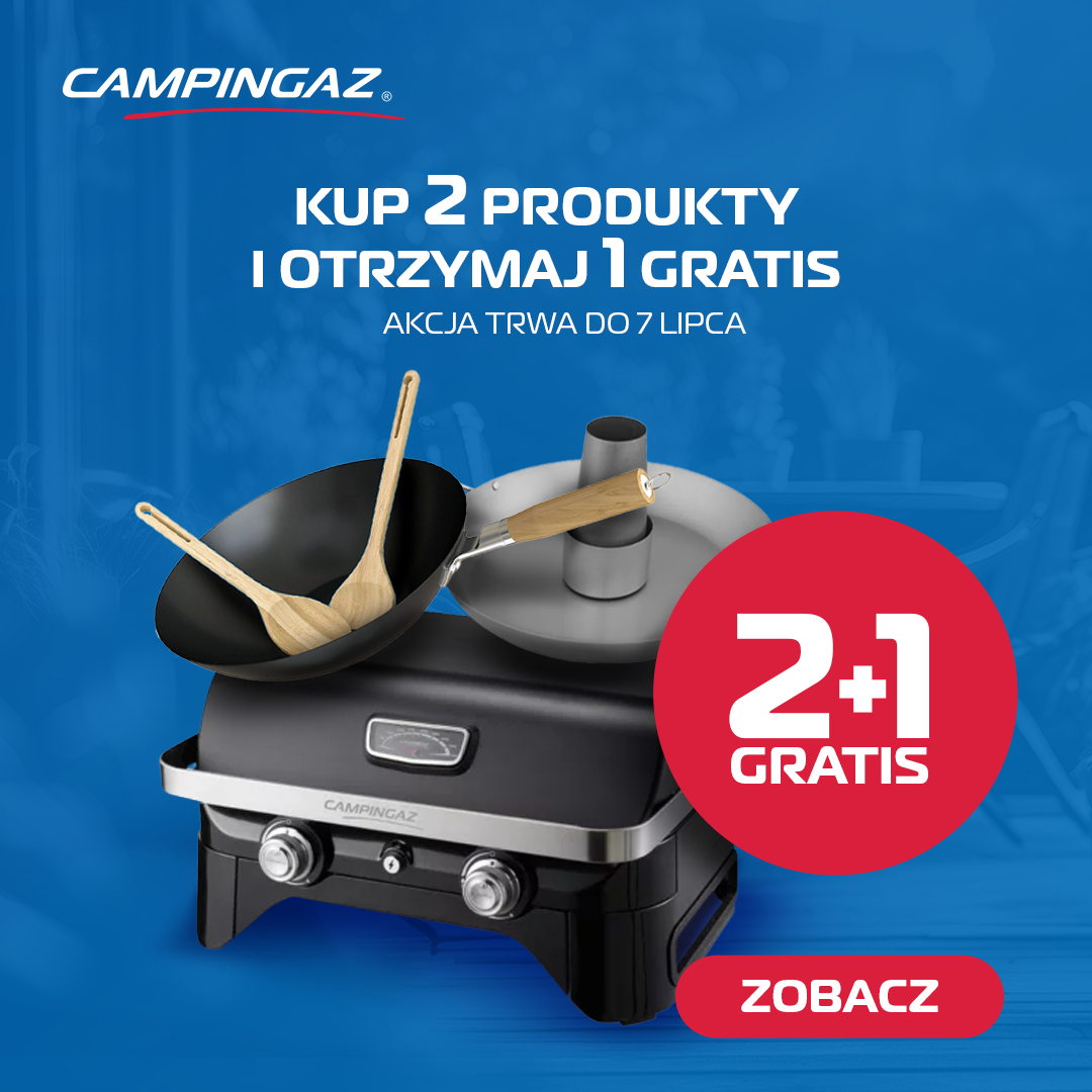 Regulamin akcji promocyjnej - Kup 2 dowolne produkty firmy Campingaz a 3 najtańszy otrzymasz GRATIS!