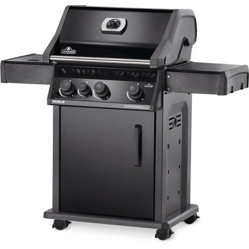 Grill gazowy Napoleon Rogue R425SBPK Black z kuchenką boczną