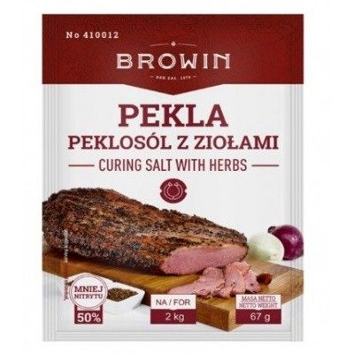 Peklosól z ziołami "Pekla" 70 g Browin - 410012