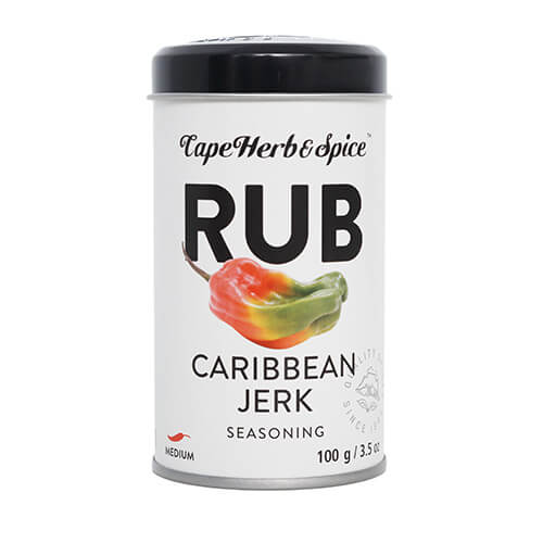  Przyprawa Caribbean Jerk Rub - Cape Herb & Spice - 100 g