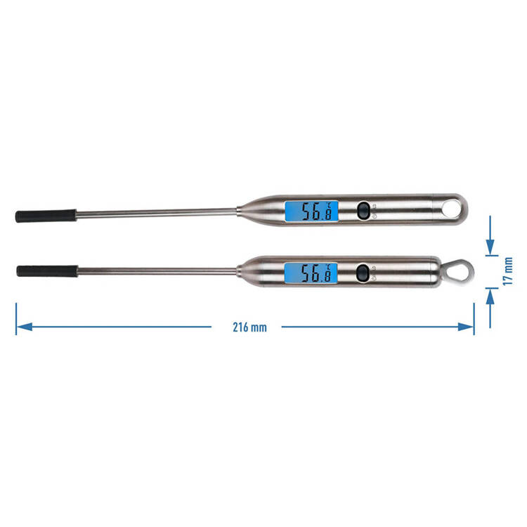 Elektroniczny termometr kulinarny (-40 C do +300 C) ze stali - Browin - 185709