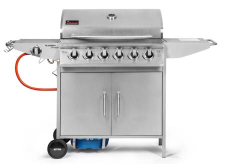 Grill gazowy Activa Florida III 6+1 inox - 19786GS