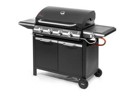 Grill gazowy Activa Montana III 4+1 czarny - 19785G