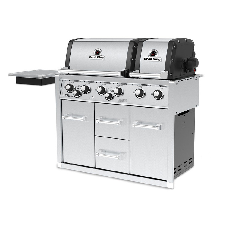 Grill gazowy Imperial S 690 do zabudowy z szafką na gaz ziemny Broil King - 957486PL