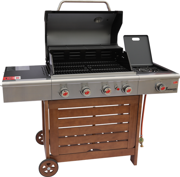 Grill gazowy Landmann Triton PTS 4.1 PTS Czarny - 12202