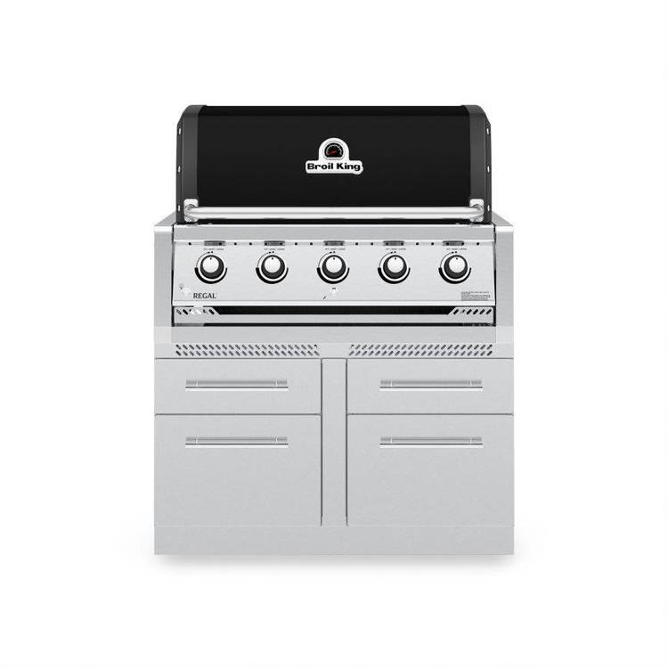 Grill gazowy Regal 520 do zabudowy na butlę Broil King - 886653PL