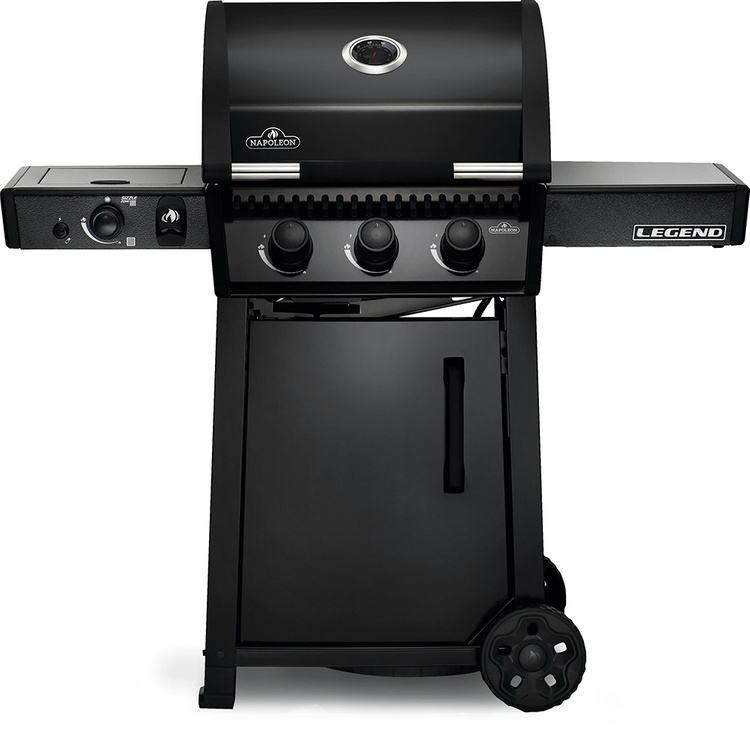 Grill gazowy z palnikiem bocznym Sizzle-Zone Napoleon Legend 365 - LD365DSIBPK-PL