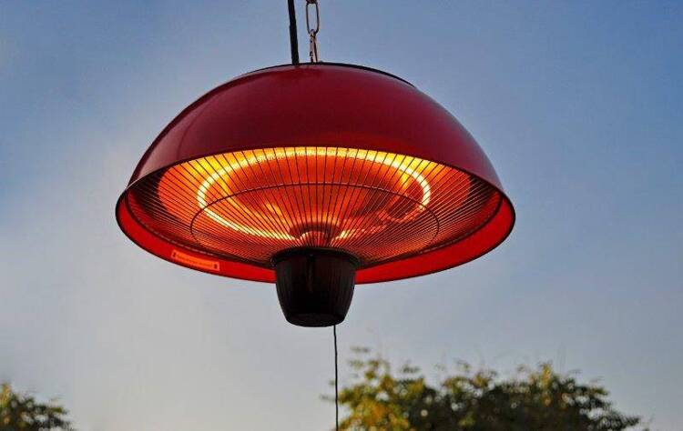 Lampa grzewcza - Pojemnik wiszący grzewczy Mushroom (1500 W) Landamnn - CE11R