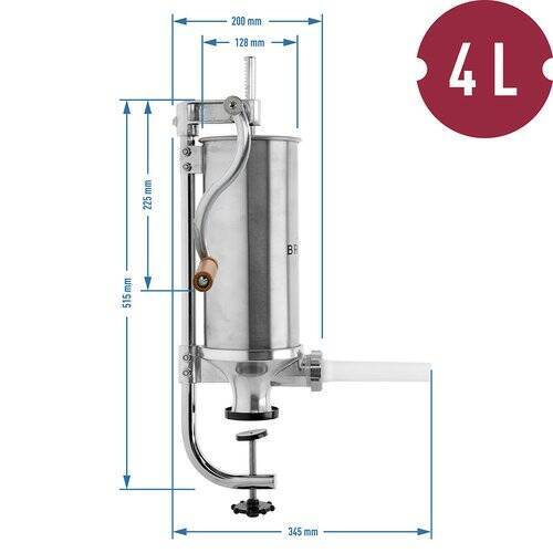 Nadziewarka pionowa Browin 4 kg - 311008