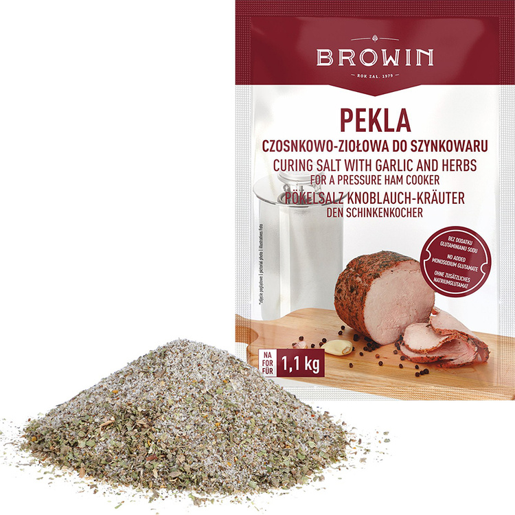 Pekla czosnkowo-ziołowa do szynkowaru 100 g Browin - 410022