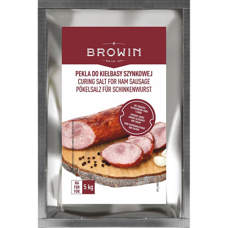 Pekla do kiełbasy szynkowej - 120 g Browin - 410026