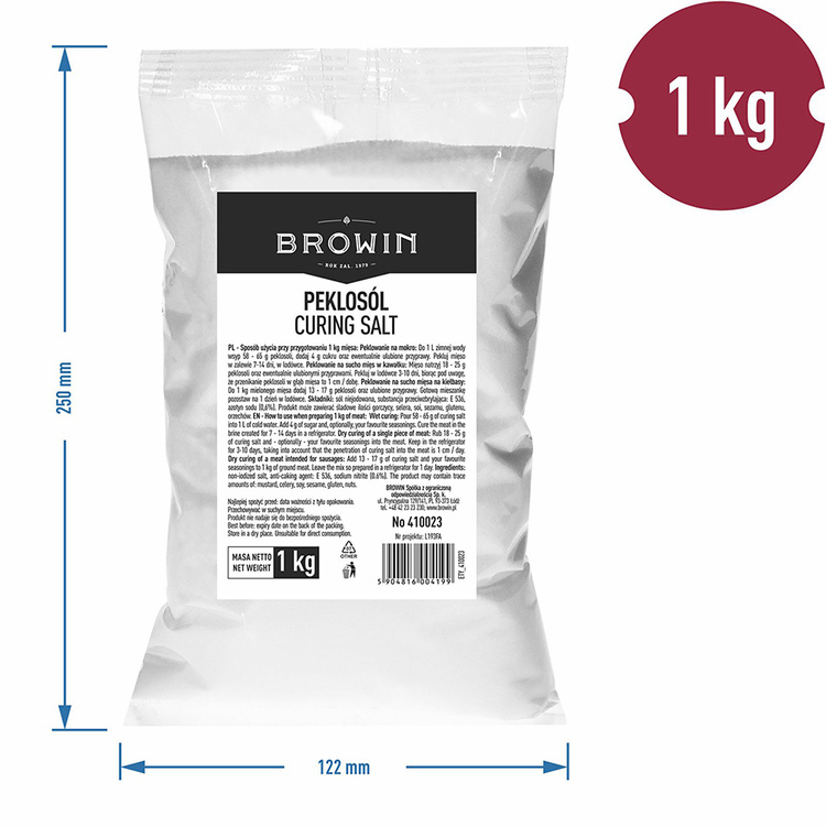 Peklosól 1 kg Browin - 410023