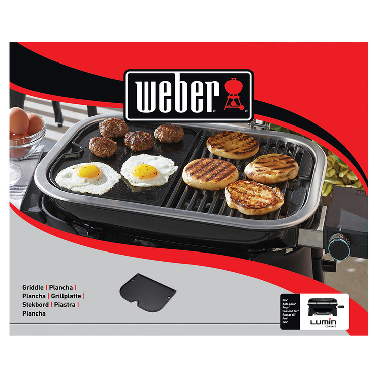 Płyta żeliwna do grilla elektrycznego Lumin Compact Weber - 6611