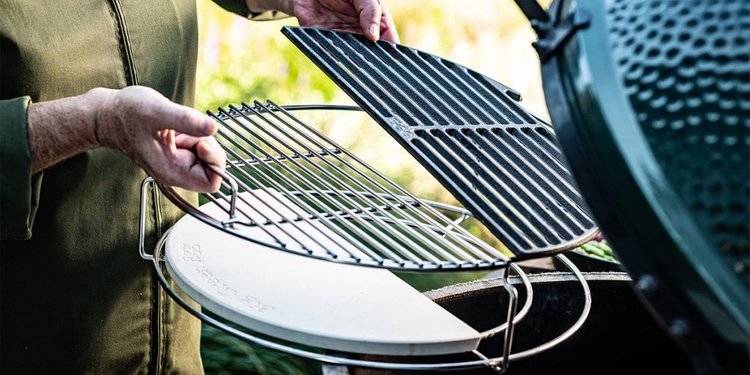 Półkolisty ruszt żeliwny XL do grilla Big Green Egg