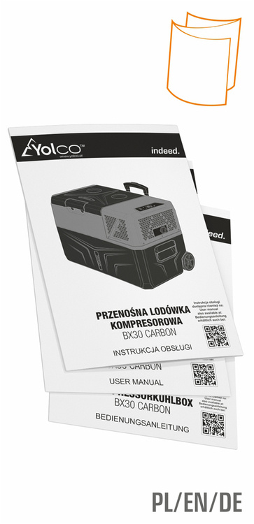 Przenośna lodówka kompresorowa Yolco BX30 CARBON