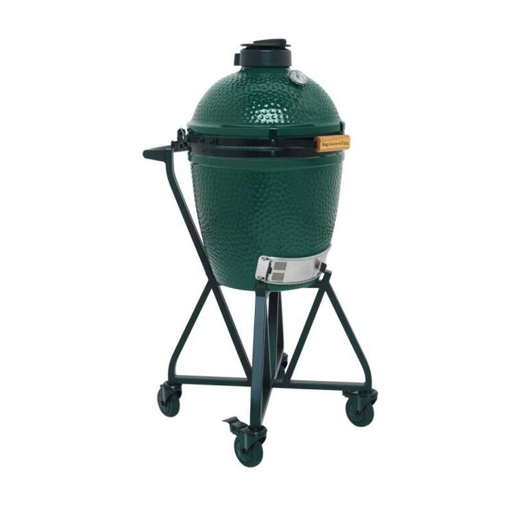 Stalowa podstawa do grilla Big Green Egg z uchwytem